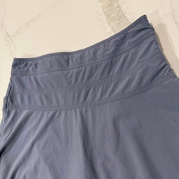 Athleta Everyday Skort Skirt Womens 10 Purple/Gray Zipper Side Tennis Activewear - Picture 2 of 10